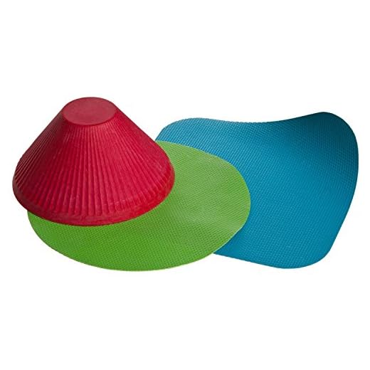 Prepworks by Progressive Jar Grips Multi-Purpose Lid Openers, Set of 3