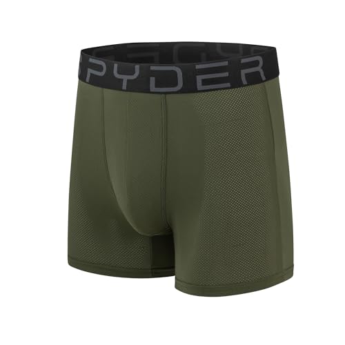 Spyder Mens Boxer Briefs Performance Nylon Mesh Sports Underwear4