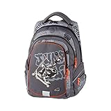 Geräumig und organisiert - ca. 32 Liter, Hauptfach mit flexibler Innenaufteilung und A4 Steckfach, Mittelfach, Vorderfach mit Zipptasche, Steckplätzen für Stifte und Steckfächer für Alltagsgegenstände, 2 Seitentaschen für Getränkeflaschen und Regenschirm