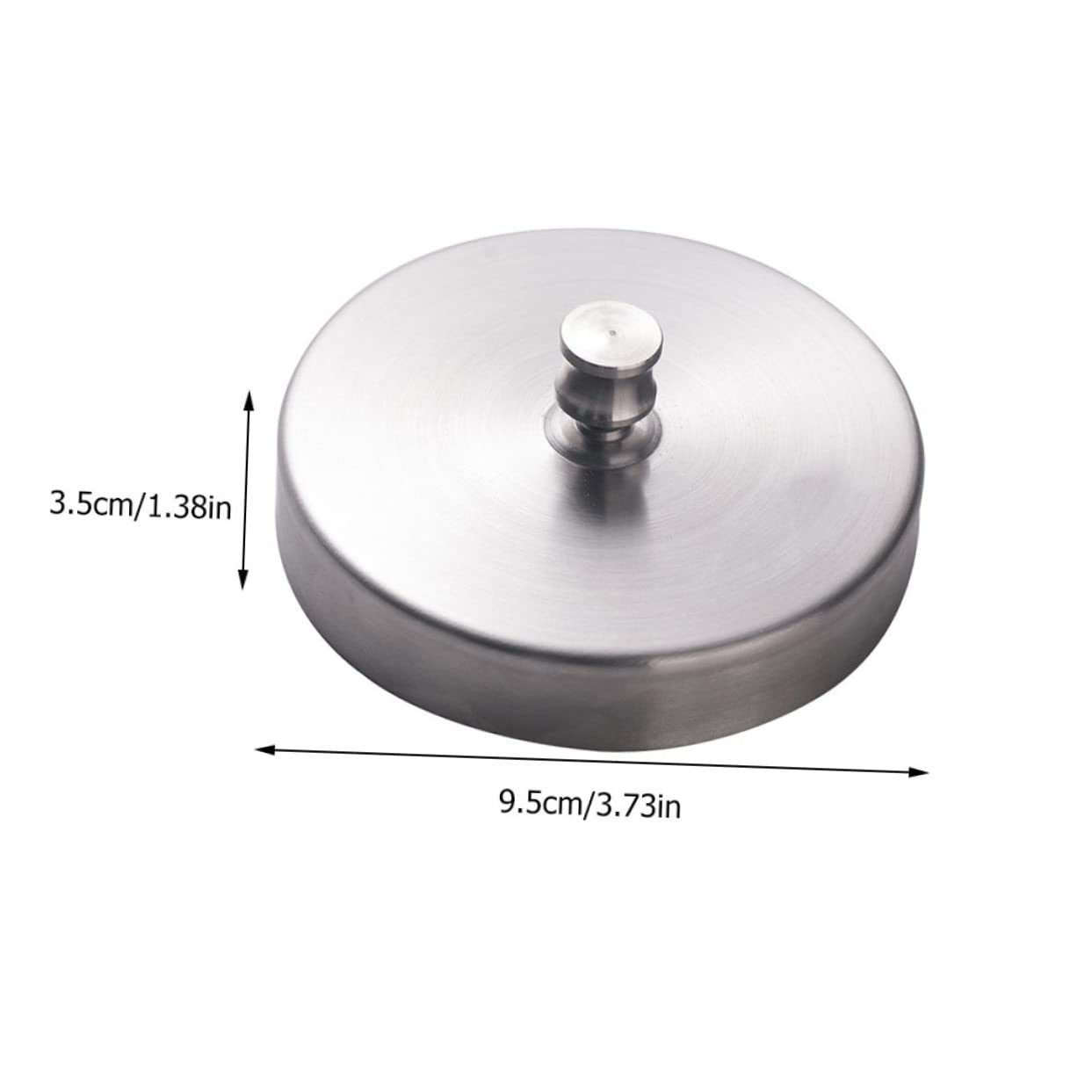 Hemoton 1Pc Stainless Steel Burger Press Mold Easy to Use Patty Maker for Shaped Hamburgers Non Stick Design for Home Grilling and BBQ Great Present for Grill Masters