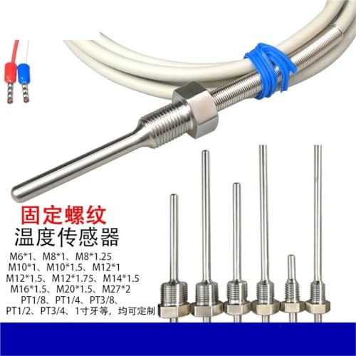 Cable de PVC con sensor de temperatura NTC 5K 10K 50K 3