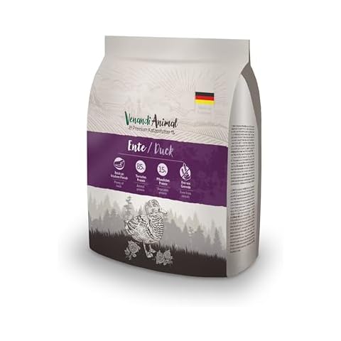 Venandi Animal Premium Duck Cat Food, Grain-Free Cover