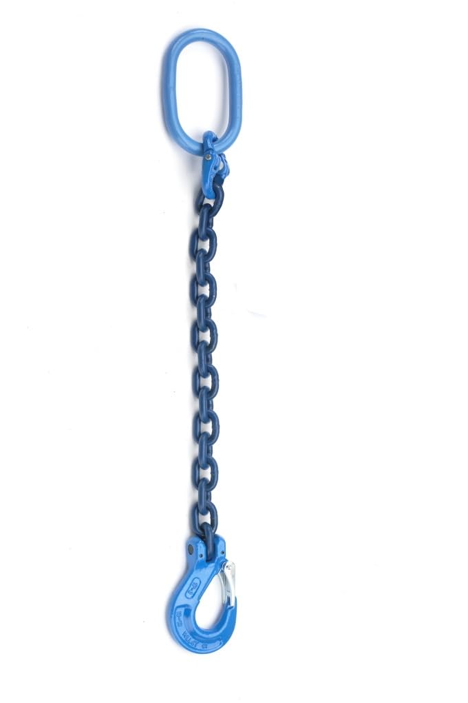 Joma-Tech 1-Strang Anschlagkette 1,5m GK10 8mm blau