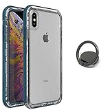 LifeProof Next Series Case for iPhone Xs MAX + Phone Ring Holder Kickstand with Degree Rotation -...