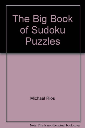 The Big Book of Sudoku Puzzles 1615559183 Book Cover