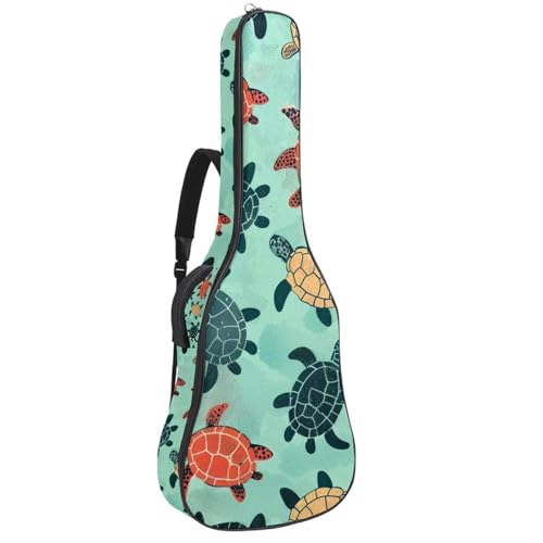 Sac à dos guitare basse imperméable avec double poche de rangement et sangles