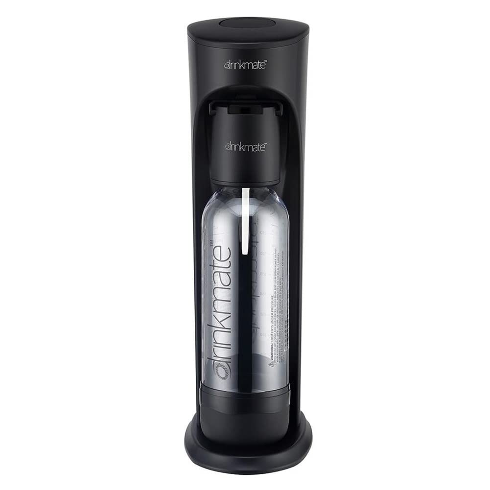 AquaDream Machine à gazéifier pour gazéifier l'eau gazeuse pour eau Noir