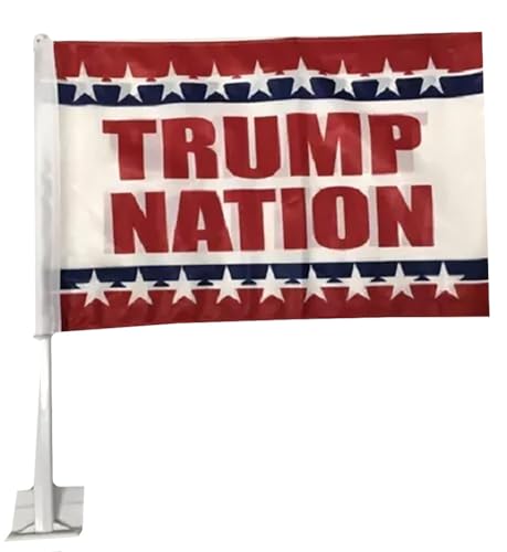 12X18 TRUMP 2024 TRUMP NATION MAGA CAR BOAT FLAG DOUBLE SIDED FLAG 4