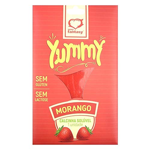 CALCINHA COMESTÍVEL SABORES Tam. Unico (chocolate)