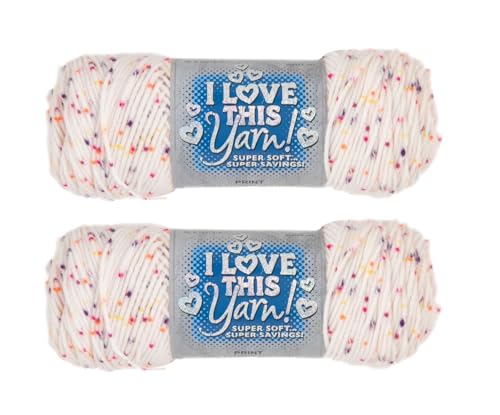 Image of Hobby Lobby Print I Love This Yarn, 466 Drizzle Me This, Set of 2 | 4 Medium Weight, 252 Yards Per Skein