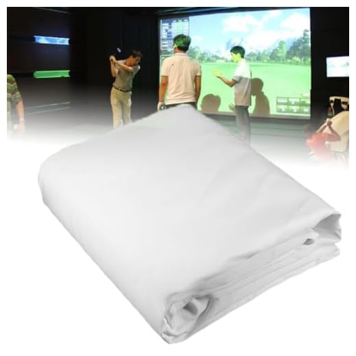 Indoor Golf Simulator for Home & Commercial USE, Includes HD Impact Screen, Suitable for USE with All Golf Launch Monitors for Golf Training