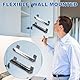 4pcs Müllbeutelhalter, Müllbeutelspender-Rollenhalter Wandmontage Einkaufstütenrollenhalter Plastik-Müllbeutel-Organizer für Schrank Küche Heimorganisation und Lagerregal(Grau)