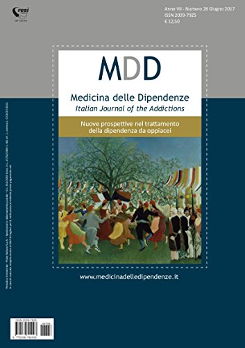 Medicina delle Dipendenze - Nuove prospettive nel trattamento della dipendenza da oppiace