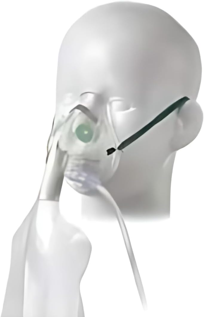 Intersurgical Paediatric, High Concentration Oxygen mask with Tube, 2.1m