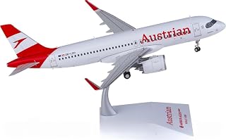 for JC Wings for Austrian Airlines for Airbus A320neo OE-LZO 1:200 Aircraft Pre-Built Model