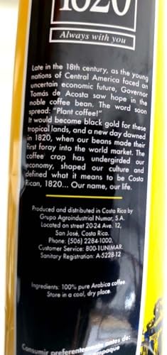 Cafe 1820 - Costa Rican Ground Coffee - 250grams by Cafe 1820