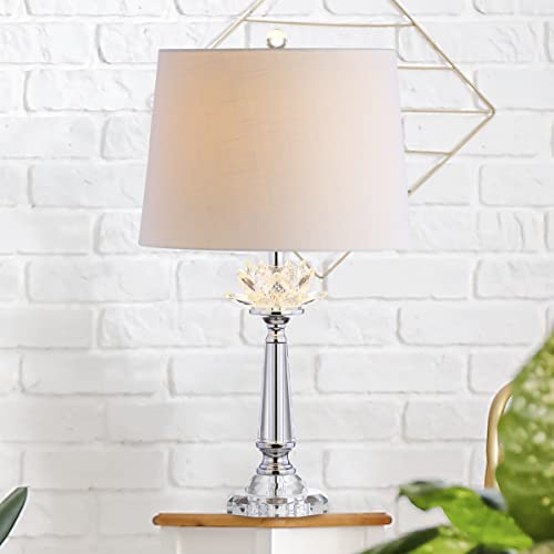 JONATHAN-Y-JYL2016A-Day-245-Crystal-LED-Table-Lamp-Modern-Contemporary-Glam-Bedside-Desk-Nightstand-Lamp-for-Bedroom-Living-Room-Office-College-Bookcase-LED-Bulb-Included-Clear