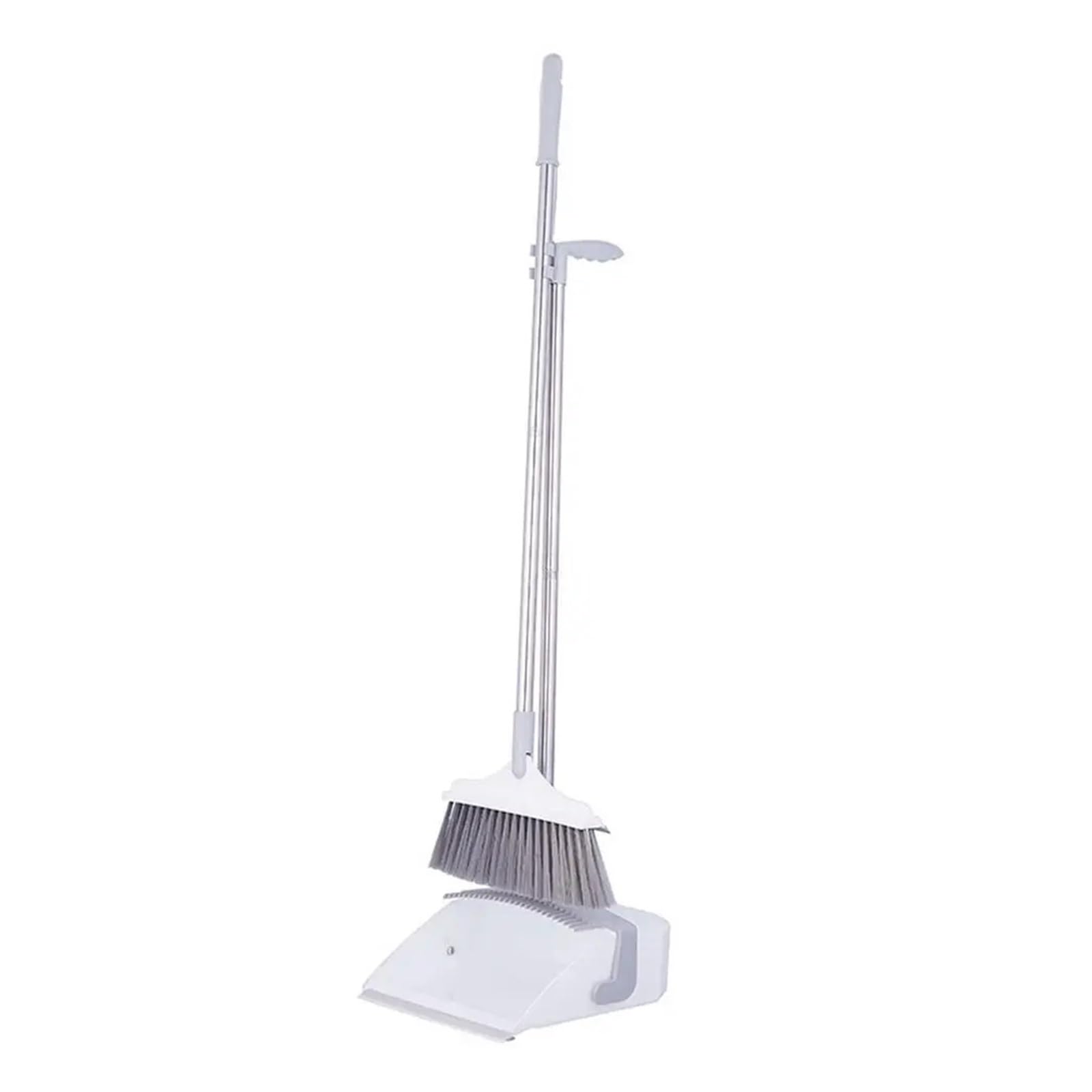 Broom And Dustpan Set For Home Upright Brush Indoor Outdoor With Combo