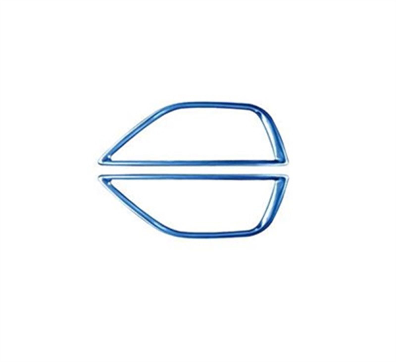 Yeskit Blu Stainless Steel Car Door Handle Bowl Frame Decoration Cover Sticker For Subaru Brz 2021 2022 2023 2024(Blu)