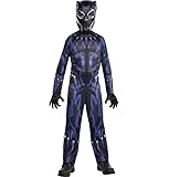 Party City Black Panther Legacy: Black Panther Halloween Costume for Boys - Large 12-14