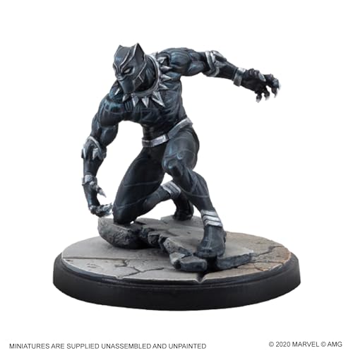 Atomic Mass Games , Marvel Crisis Protocol: Character Pack: Black Panther and Killmonger, Miniatures Game, Ages 10+, 2+ Players… – Ansicht 5