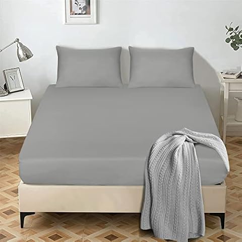 My Home Store King Size Fitted Sheet Cover