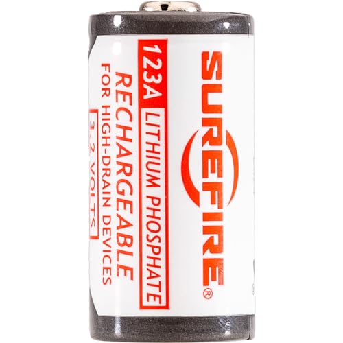 シュアファイア(SUREFIRE) TWO LFP123 LI-FE-PH RECHARGEABLE CELLS, CHARGER