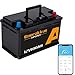 Produktbild Enerakkus 100ah 12v Batterie mini LiFePO4 Lithium-Akku, Tiefzyklus 12V 100Ah Lithium-Batterie mit integriertem 100A-BMS, Batterie geeignet für Trolling-Motor Akku, Solarbatterien, Wohnmobilen