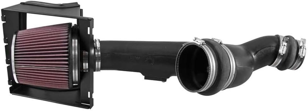 K&N Cold Air Intake System: High-Flow Air Filter, Increase Performance & Towing: Compatible with 2015-2017 Ford/Lincoln: Expedition, Navigator, 57-2595