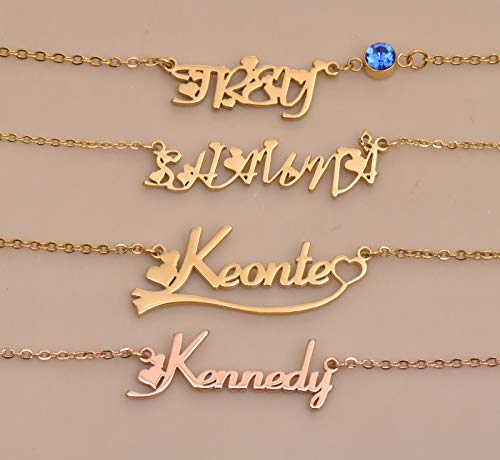 Personalized My Name Necklace Dominique2