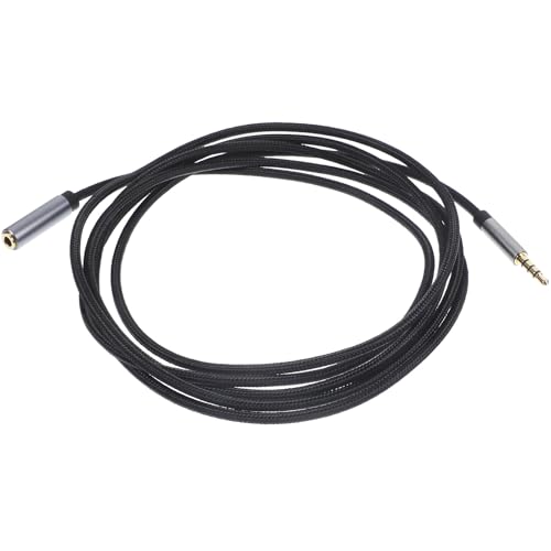 BESPORTBLE 3.5mm Male to Female Headphone Extension Cable Audio Cord for Gaming Headset and Earbud Use with Computer Speakers Gray