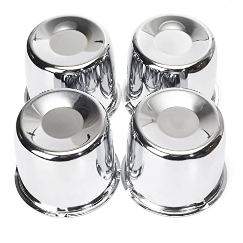 RTRHINOTUNING 4.25 in Trailer Wheel Center Caps Push Through Center Caps for Truck RV Rims 4.25" Center Bore Closed-End Hub Caps 3.72" Height by RTRHINOTUNING - Used condition - US$38.33