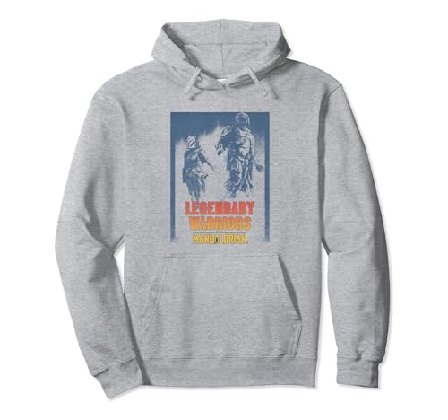 Star Wars The Mandalorian Hoodie Sweat à Capuche Homme Fan de Mandalore Pullover Vintage