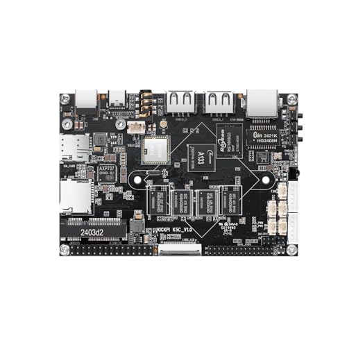 KICKPI K5C Single Board Computer, 2GB RAM 8GB eMMC Allwinner A133 Developemt Board 4K Video Decoding 1.5GHz Frequency Supports Android 10.0 / Ubuntu 16.04
