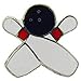 Bowling Ball with Pins Pin 1