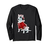 Photo Gallery bull terrier babbo natale cane di natale merry woofmas dogs maglia a manica Photo Gallery bull terrier babbo natale cane di natale merry woofmas dogs maglia a manica