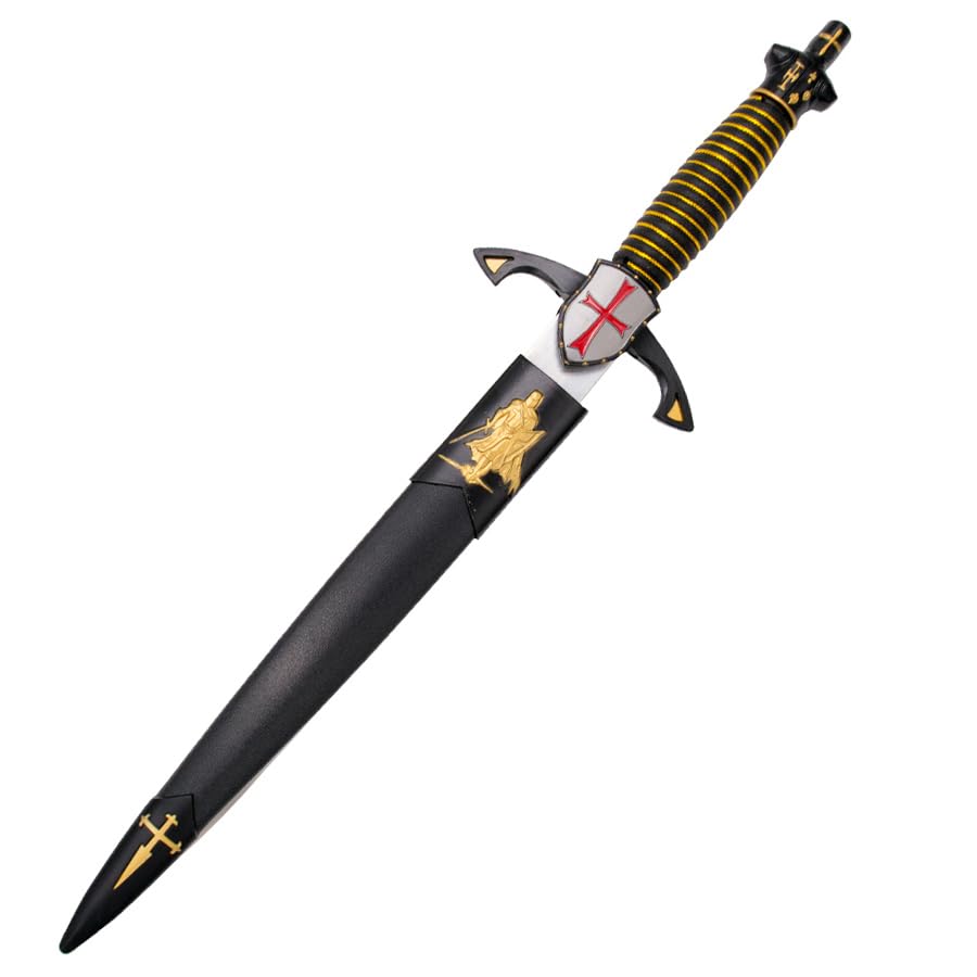 Ya en mundofriki.es: ECOMMUR Daga Templaria S0301| Daga histórica de coleccionista + Vaina. Colección de artículos Antiguos.