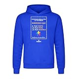 Settantallora Felpa Personalizzabile Unisex con Cappuccio - Felpa Personalizzata Uomo Donna con Stampa Foto, Logo o Testo - Hoodie in Cotone per Regali Personalizzati, Natale, Sport (S, Blu Royal)