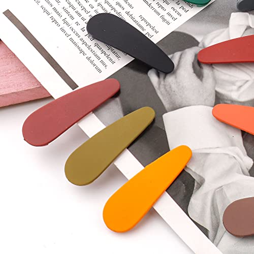 40 Pcs Snap Hair Clips for Kid, Metal Snap Hair Barrettes for Girls,Snap Clips for Hair Accessories Hair Pins