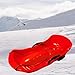 FytStycale Snow Sled Grass Sled Classic Downhill for 2 Sledders for Kids Adults Thickened Heavy Duty Sand Sled Sand Sledding Sled, Red