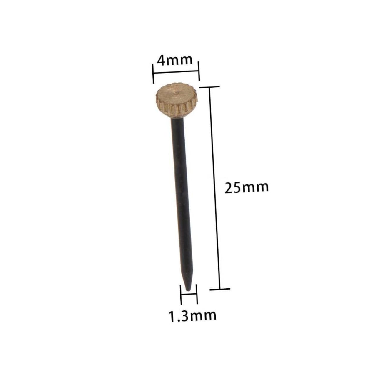 UKCOCO 900piezas Clavos Para Marcos De Fotos Clavos De Pared De Cabeza De Cobre Para Decoración Para Colgar Cuadros y Accesorios De Almacenamiento