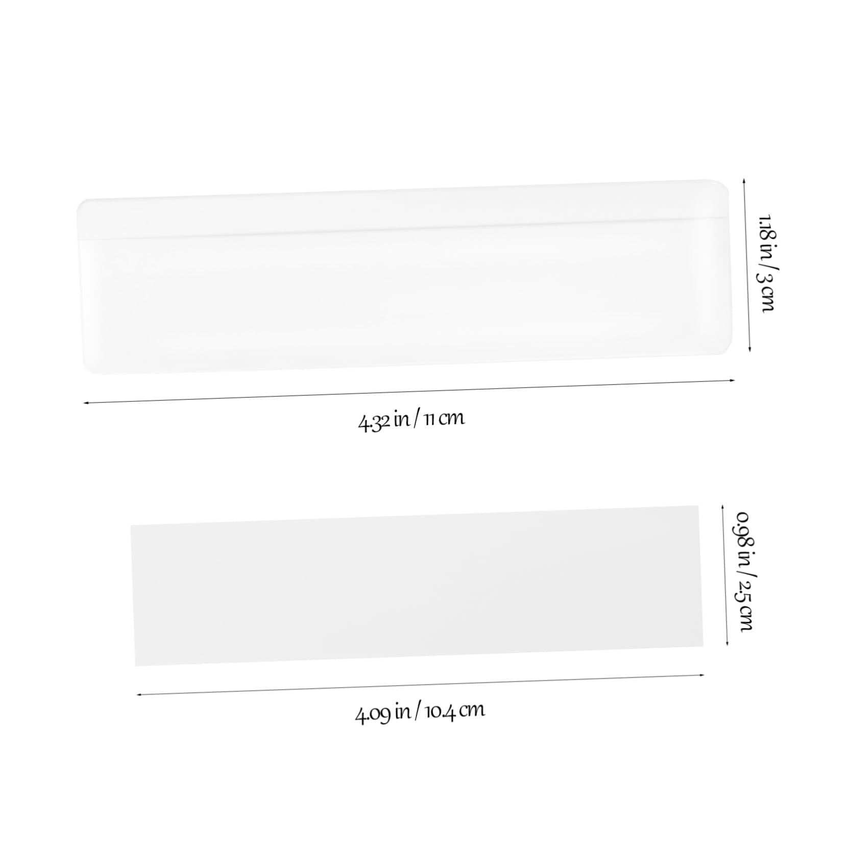 100 Porta Etichette Autoadesive - Tasche Trasparenti Per Biglietti Da Visita E Organizzazione Ufficio