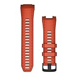 ガーミン(GARMIN) Instinct 2X用 交換ベルト Flame Red【日本正規品】