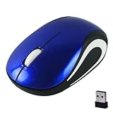 Fréquence de transmission 2.4 G : la fréquence de transmission de cette mini souris sans fil est de 2.4 G, avec une vitesse de transmission rapide et sans délai. La distance de transmission peut atteindre 10 mètres, ce qui est très approprié pour la maison, les grandes salles de conférence et le travail de bureau.