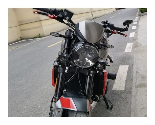 Aile de carénage premium blanche pour moto Trident 660 finition supérieure