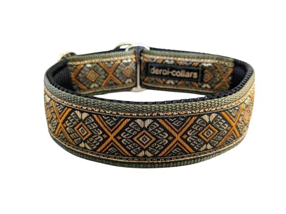 Handmade Martingale Hundehalsband mit Polsterung