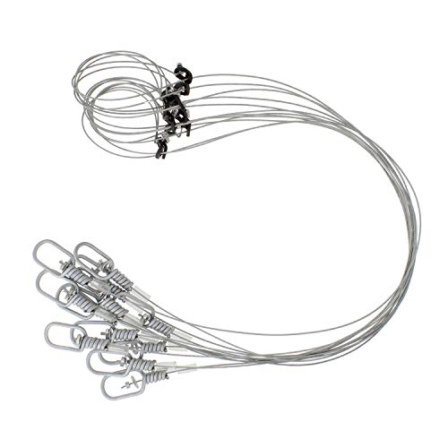 Redneck Convent Mink & Rabbit Snare Wire Trapping Supplies 12-Pack – Rabbit Snare Traps – Small Game Traps, Trapping Kit Snare Trap 12pk