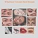 Whalrace PMU Needles, 10 PCS 3FP/3F Safe and Disposable Microblading Needles, PMU Needles 3FP for Shading Eyebrows, Eyeliners, Tattoo, Lip Tinting
