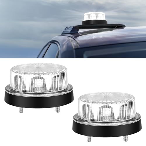 Signalement d'avertissement LED rond durable pour système électrique 12V 24V