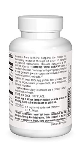 Source Naturals Turmeric With Meriva 500Mg For Healthy Inflammatory Response - 120 Tablets #TOP1